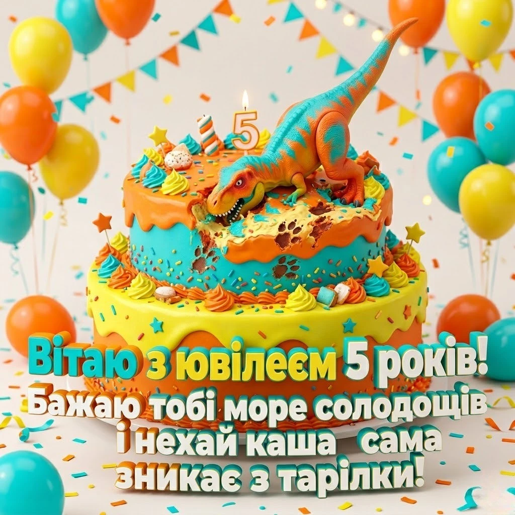 Що побажати дитині на 5 років: ідеї для листівок та святкових промов