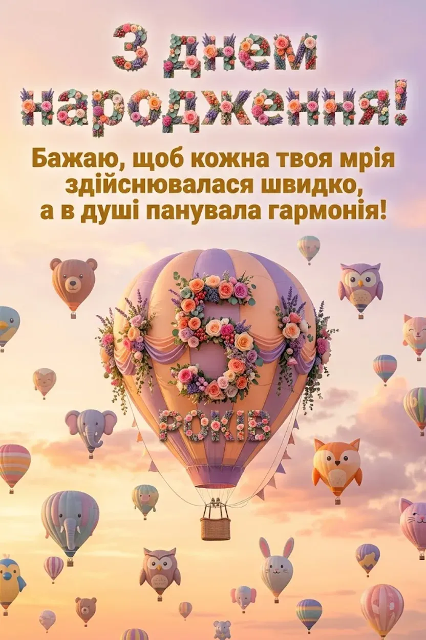 Що побажати дитині на 5 років: ідеї для листівок та святкових промов
