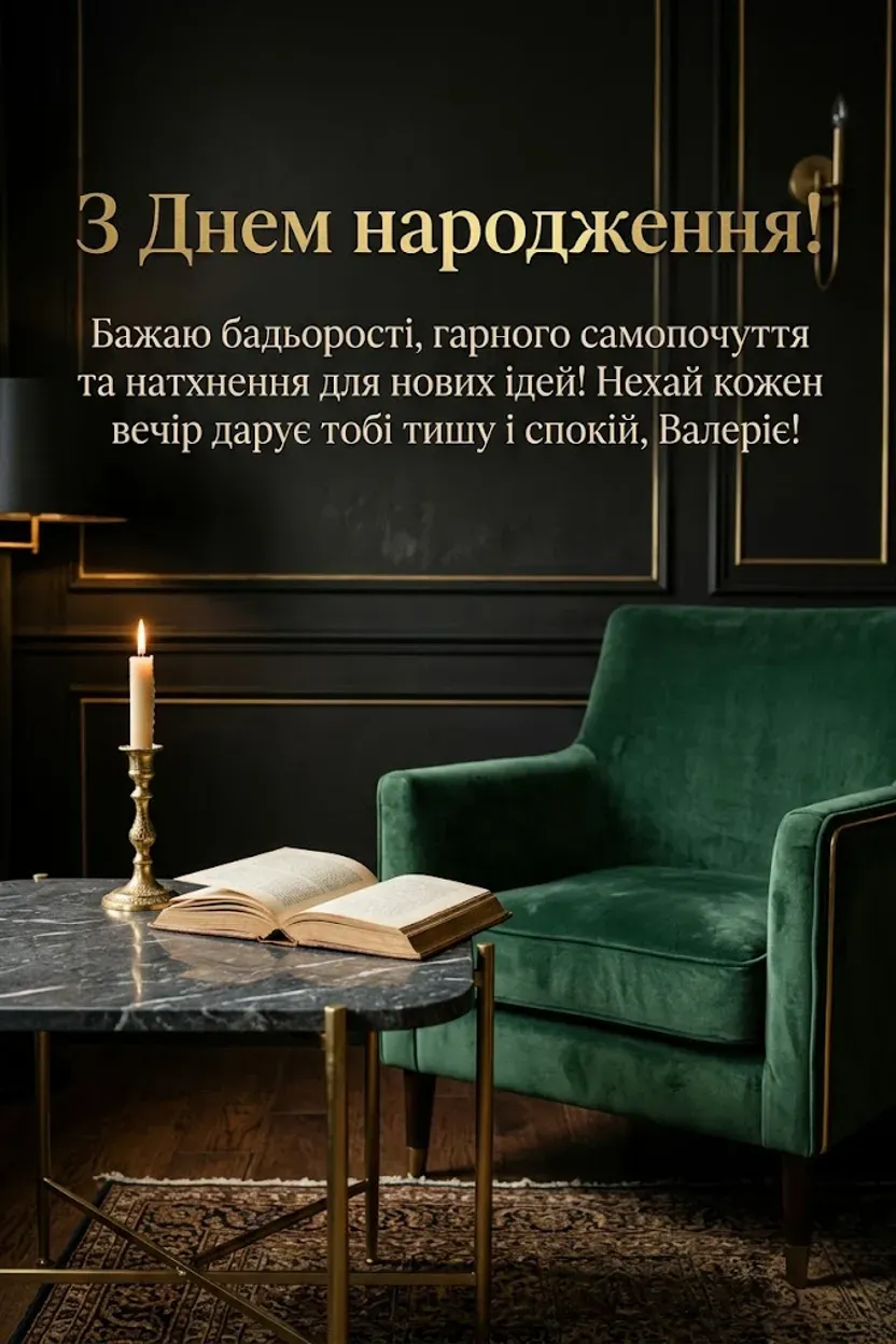 З днем народження, Валеріє: зворушливі побажання для коханої, подруги та колеги