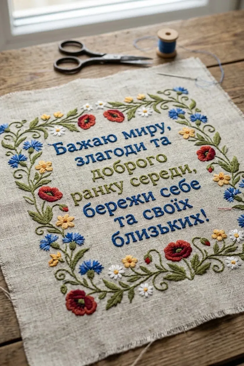 Листівка доброго ранку середи: найтепліші побажання та затишні картинки