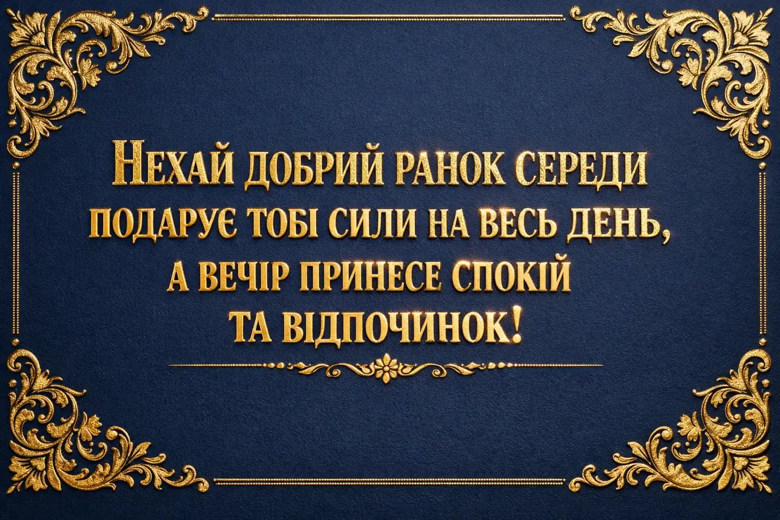 Листівка доброго ранку середи: найтепліші побажання та затишні картинки