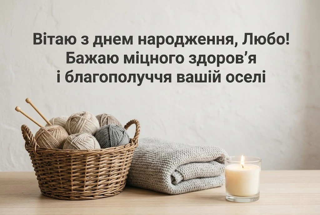 З днем народження, Любо: найтепліші привітання у віршах та прозі
