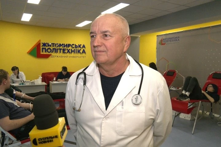 Студентська донація: як у Житомирській політехніці рятували життя