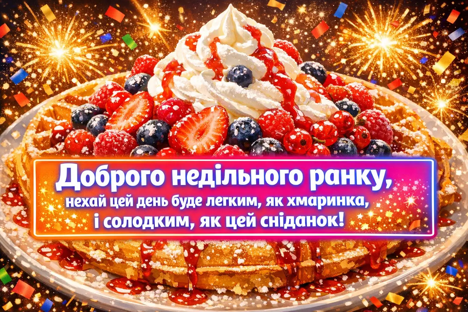 Доброго недільного ранку: прикольні картинки та душевні листівки для гарного настрою