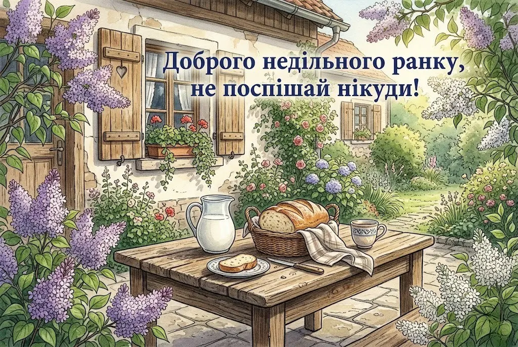 Доброго недільного ранку: прикольні картинки та душевні листівки для гарного настрою