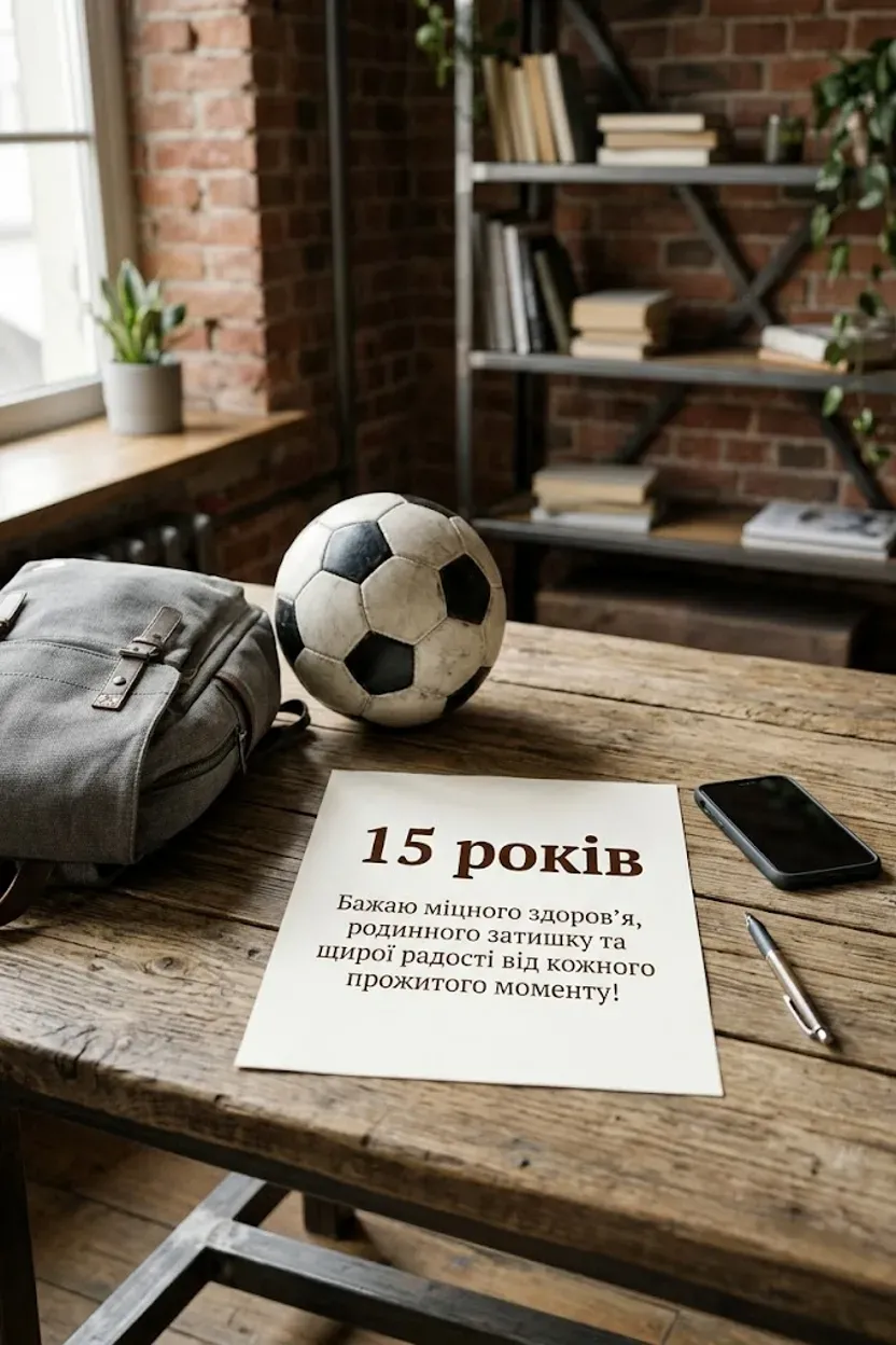З днем народження, 15 років: щирі побажання для майбутнього чоловіка