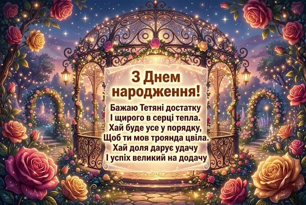 Тетяно, зі святом! Зворушливі вірші та душевна проза для іменинниці