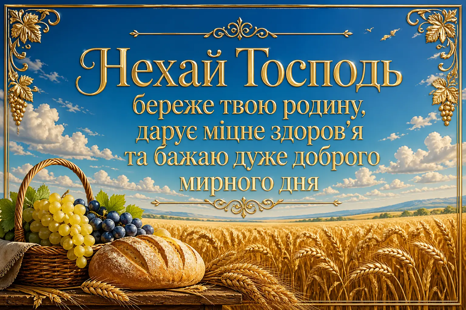 Картинки доброго мирного дня: красиві та душевні листівки для гарного настрою