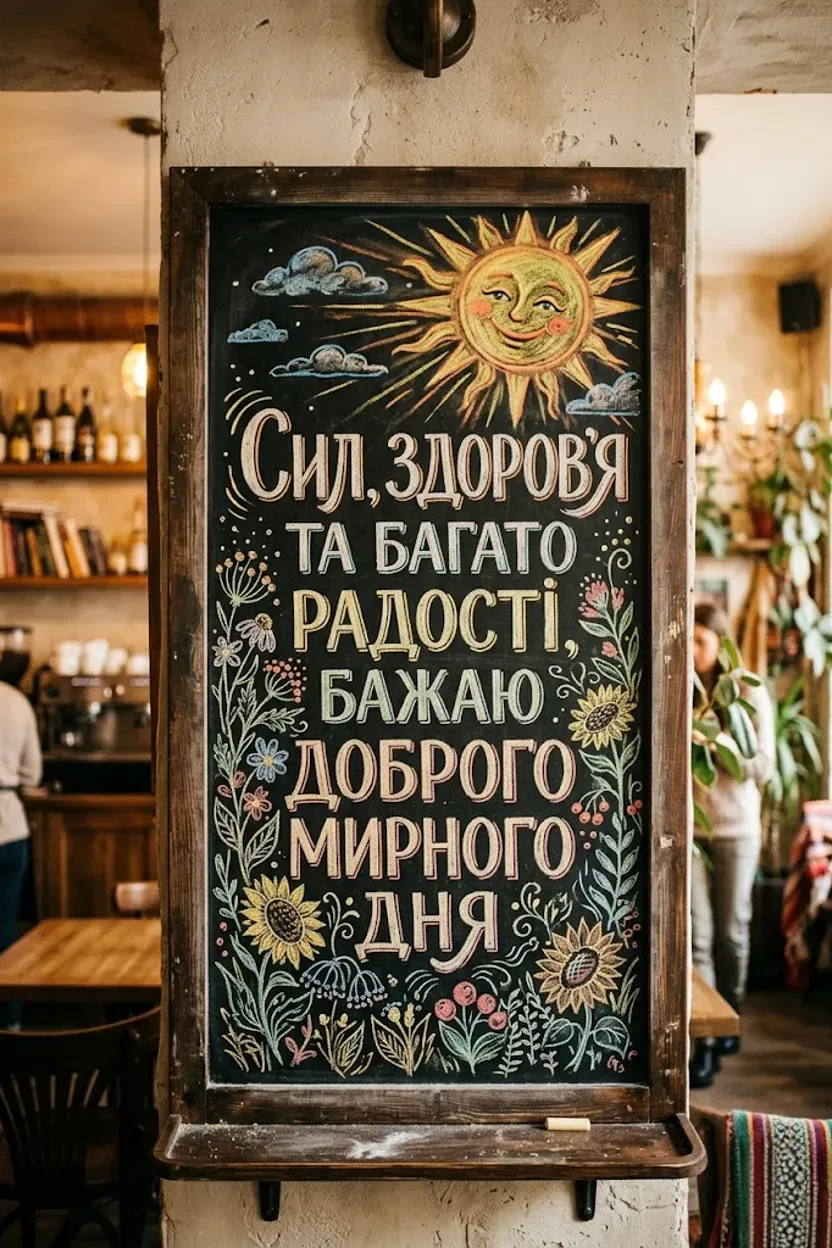Картинки доброго мирного дня: красиві та душевні листівки для гарного настрою