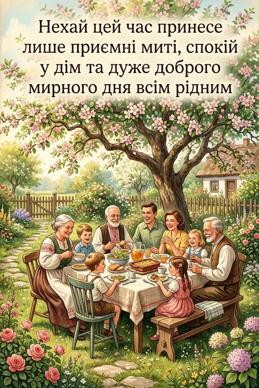 Картинки доброго мирного дня: красиві та душевні листівки для гарного настрою