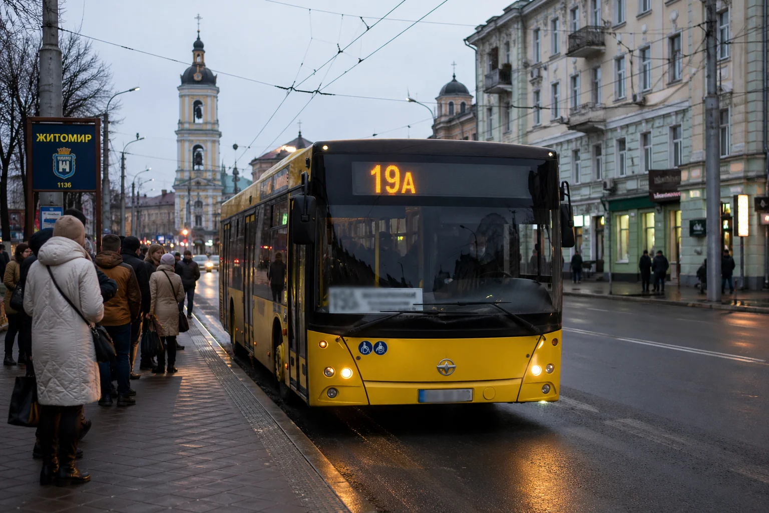 Автобус 19А Житомир