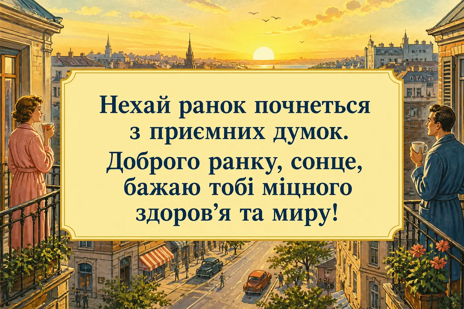 Доброго ранку, сонце: найтепліші картинки та щирі побажання для гарного початку дня