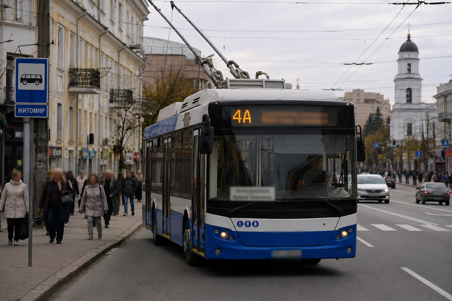 Тролейбус 4А Житомир