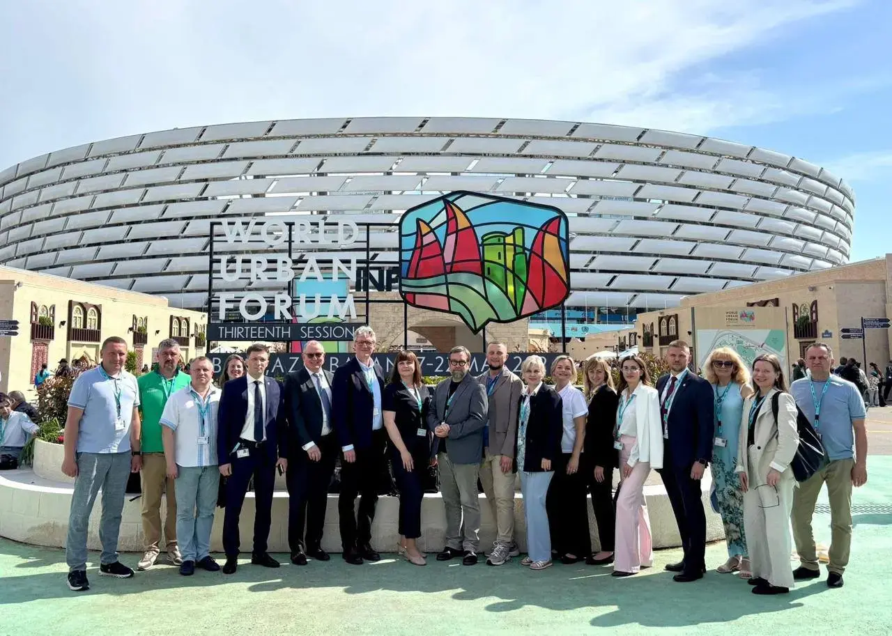 Житомир представив успішні урбаністичні кейси на WUF13 у Баку