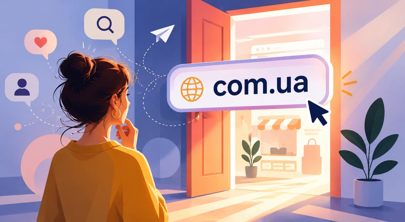 Перше враження про бізнес починається з домену