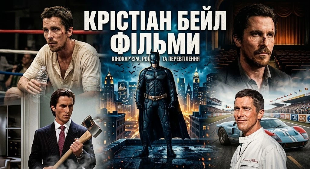 Крістіан Бейл фільми: повний список для перегляду