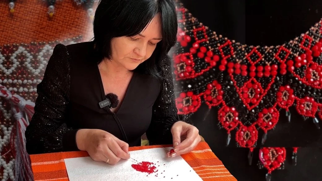 Традиції на нитках: як майстриня з Малина перетворює бісер на національні обереги