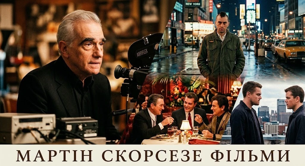 Повна добірка фільмів Мартіна Скорсезе з описами