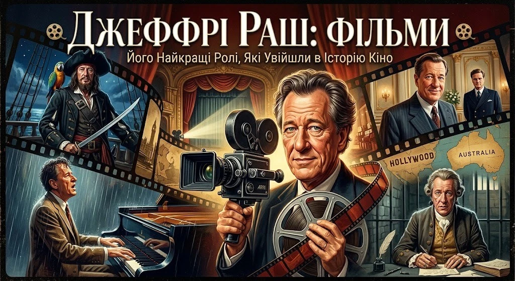 Топ 30: Джеффрі Раш фільми в одному списку