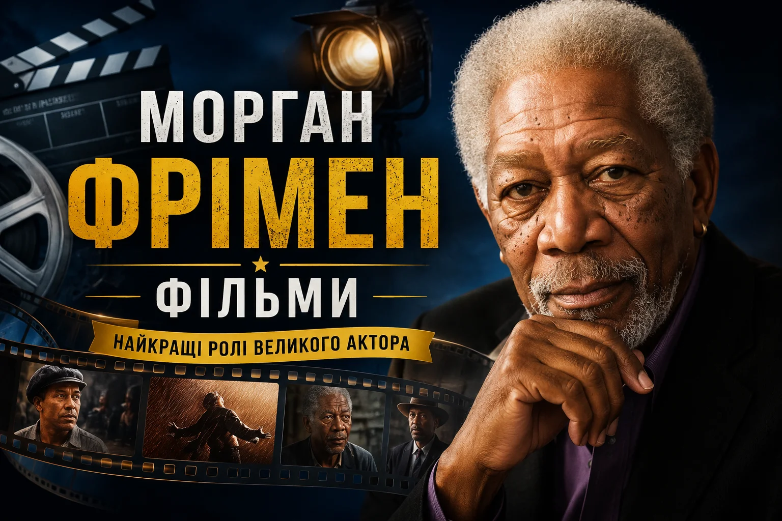 Фільми Морґана Фрімена: повний список за всі роки