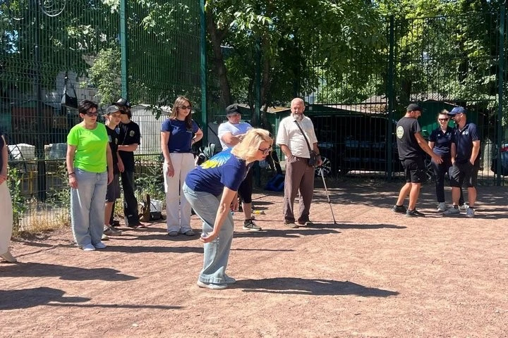 Французький петанк як метод реабілітації: у Житомирі ветерани та їхні родини опа